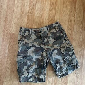 Camo Cargo Shorts